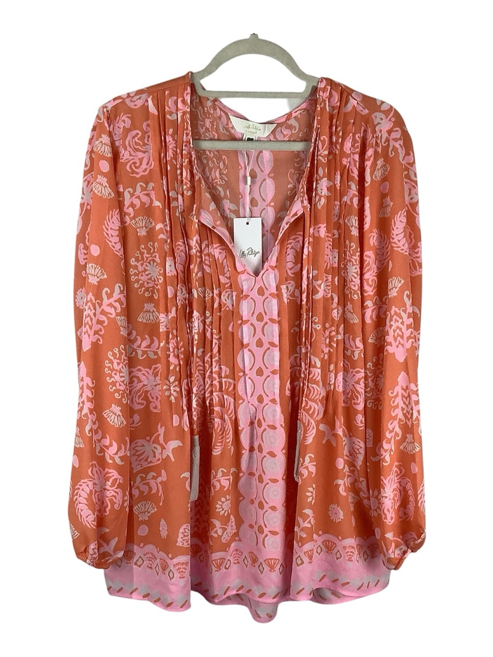 NWT Lilly Pulitzer Marilina Tunic Long Sleeve Top XL
